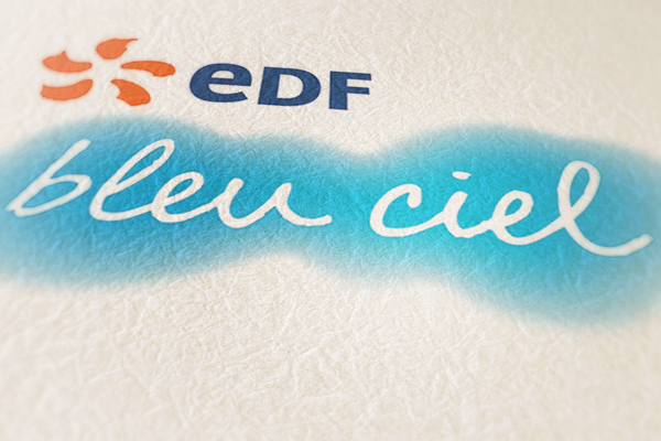 EDF bleu ciel